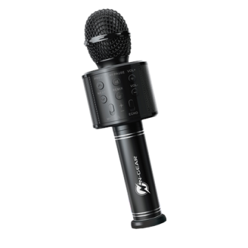 shumee N-Gear | Sing Mic S20 Bluetooth karaoke disko mikrofon | Da | Črna | Da | kg