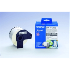 shumee Brother | DK44205 | Etikete | Termo | Bela | Zvitek (6,2 cm x 30,5 m)