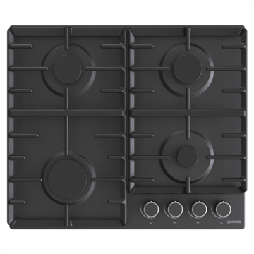 shumee Gorenje | Štedilnik | G642AB | Plinska | Število gorilnikov/kuhalnih con 4 | Gumbi | Črna