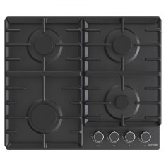 shumee Gorenje | Štedilnik | G642AB | Plinska | Število gorilnikov/kuhalnih con 4 | Gumbi | Črna