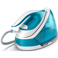 shumee Philips PerfectCare Compact Plus | Likalnik s paro | GC7920 | 2400 W | 6,5 bara | Samodejni izklop | Da | Modra | Bela