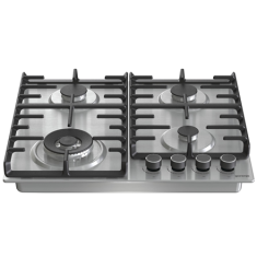 shumee Gorenje | Štedilnik | GW642ABX | Plinska | Število gorilnikov/kuhalnih con: 4 | Gumbi | Nerjaveče jeklo