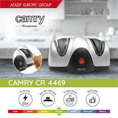 shumee Camry | Brusilnik za nože | CR 4469 | Črna | Srebrna | 60 W