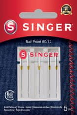 shumee Singer | Igla s kroglično konico 80/12 5PK za pletenine