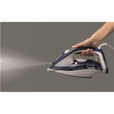 shumee Gorenje | Parni likalnik | SIH2600BLC | Parni likalnik | 2600 W | Prostornina rezervoarja za vodo 350 ml | Neprekinjena para 30 g/min | Izpust pare 95 g/min | Modra/bela