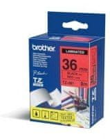 shumee Brother | 262 | Laminiran trak | Termo | Rdeč na belem | Rola (3,6 cm x 8 m)