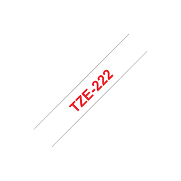 shumee Brother | 222 | Laminiran trak | Termo | Rdeč na belem | Rola (0,9 cm x 8 m)