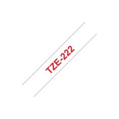 shumee Brother | 222 | Laminiran trak | Termo | Rdeč na belem | Rola (0,9 cm x 8 m)