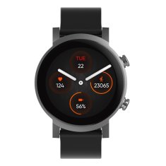 shumee Mobvoi Ticwatch | E3 | Pametna ura | Polikarbonat | Steklena vlakna | Črna | Siva | Google Pay | Vodoodporna