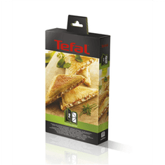 shumee TEFAL | XA800212 | Trikotni set za sendviče s toastom za kolekcijo Snack | Dimenzije (Š x D) 13 x 22,5 cm | Črna