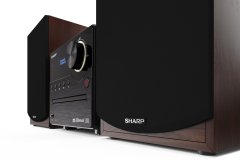 shumee Sharp | Mikro Hi-Fi sistem | XL-B517D(BR) | Rjava | USB vhod | AUX vhod | Bluetooth | CD predvajalnik | FM radio | Brezžična povezava