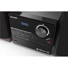shumee Sharp | Mikro Hi-Fi sistem | XL-B517D(BR) | Rjava | USB vhod | AUX vhod | Bluetooth | CD predvajalnik | FM radio | Brezžična povezava