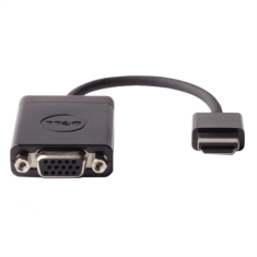 shumee Dell video adapter | 15-pinski HD D-Sub (HD-15) | Ženski | 19-pinski HDMI tip A | Moški | Črna