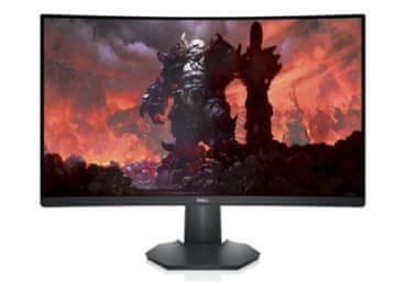 shumee Dell 32-palčni igralni monitor | S3222DGM | 32 palcev | VA | QHD 2560 x 1440 (DisplayPort: 165 Hz, HDMI: 144 Hz) | 350 cd/m² | 2xHDMI, DisplayPort | Višina, Nagib