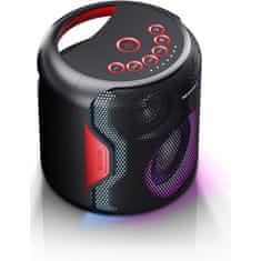 shumee Sharp | PS-919 Zvočnik za zabave | Vhod | Vodoodporen | Bluetooth | Črna | Brezžična povezava