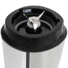 shumee Adler | Mešalnik | AD 4081 | Namizni | 800 W | Material posode: plastika brez BPA | Prostornina posode: 0,4 + 0,57 l | Drobljenje ledu | Črna/nerjaveče jeklo
