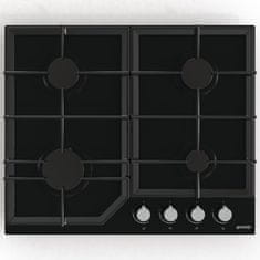 shumee Gorenje | GT641KB | Štedilnik | Plinska plošča na steklu | Število gorilnikov/kuhalnih con 4 | Gumbi | Črna