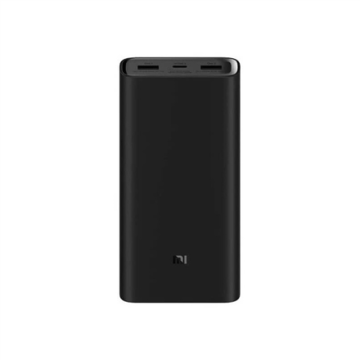 shumee Xiaomi | Prenosna baterija | 20000 mAh | USB-C, USB-A | Črna
