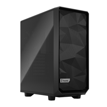 shumee Fractal Design | Meshify 2 Compact temno kaljeno steklo | črna | napajalnik priložen | ATX