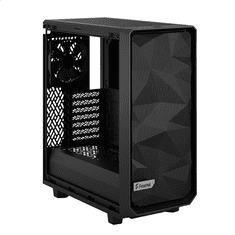 shumee Fractal Design | Meshify 2 Compact temno kaljeno steklo | črna | napajalnik priložen | ATX