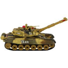 Aga Aga RC Vojni tank 9993 2.4 GHz puščava