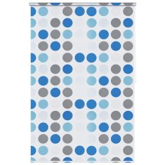 Vidaxl Rolo zavesa za prho 160x240 cm krogi