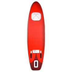 Vidaxl Napihljiva SUP deska rdeče barve 330x76x10 cm