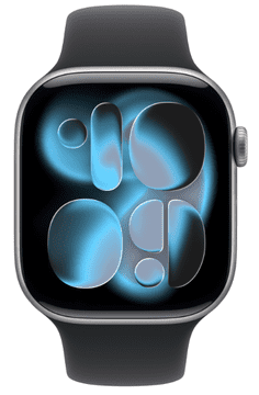 Apple Watch Series 11 pametna ura, GPS + Cellular, 42mm + pašček, S/M, siva (Space Grey) (MF8A4WF/A)