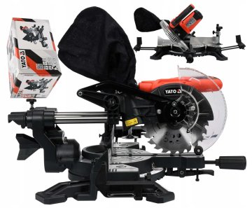 shumee YATO 1500W KONTROLNA ŽAGA S PODAJANJEM IN LASERSKIM INDIKATORJEM YT-82172