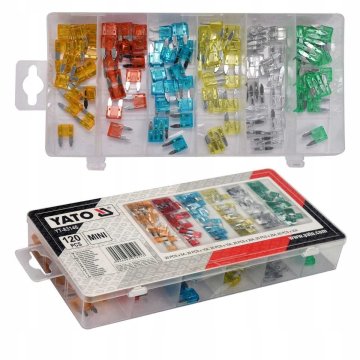 shumee YATO KOMPLET MINI AVTO VAROVALK 120 KOSOV