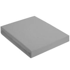 shumee Rjuha 120x200 Jersey, proti cefranju, zračna, siva, PL