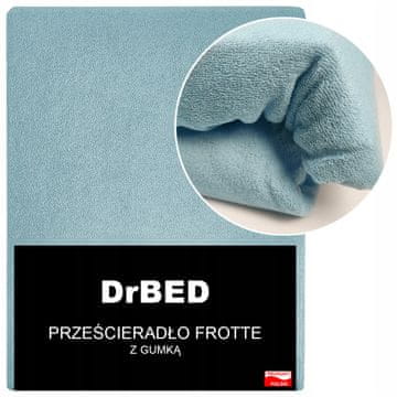 shumee 220 x 200 MODRA FROTIRNA RJUHA Z NASTAVLJIVIM TEKSTUROM, NERAZTEGLJIVA, MEHKASTA