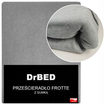 shumee Zračna frotirna rjuha 160x200 DEBELINA, trpežna, siva barva