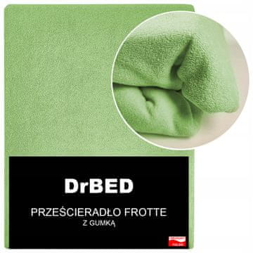 shumee Rjuha iz frotira 220x200, elastična, debela, ZELENA, polirana