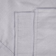 shumee Rjuha iz naravnega bombaža 220 x 200, trpežna SIVA, polirana