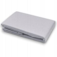 shumee Rjuha iz naravnega bombaža 220 x 200, trpežna SIVA, polirana