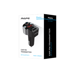 shumee Peiying BT FM oddajnik, 2xUSB, polnilec URZ0481