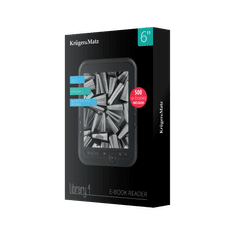shumee Bralnik e-knjig Kruger&Matz Library 4
