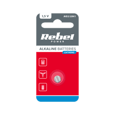 slomart Baterija RebeL Extreme AG3, 1,5V, 1 kos