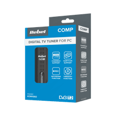 shumee USB digitalni TV sprejemnik DVB-T2 H.265 HEVC Rebel