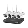 shumee Komplet za nadzor WiFi FullHD s 4 IP kamerami C200