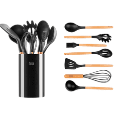 shumee Set kuhinjskih pripomočkov Teesa, lesena zajemalka