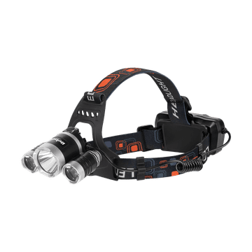 shumee Polnilna naglavna svetilka 10W LED Rebel visoke moči