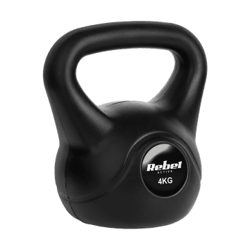 shumee Kettlebell 4 kg kettlebell utežna žoga za vadbo ABS Rebel