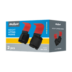 shumee Kljuke za trening, ročaji za palice za deadlift, udoben Rebel