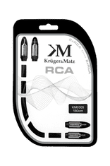 Krüger&Matz RCA kabel Kruger&Matz