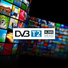 shumee DVB-T2 H.265 HEVC USB Cabletech sprejemnik TV dekoder