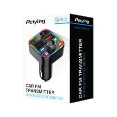 shumee FM oddajnik Bluetooth 5.3 2xUSB SD QC polnilec Peiying