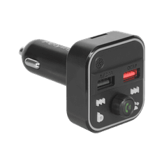 shumee FM oddajnik Bluetooth 5.3 2xUSB SD QC polnilec Peiying