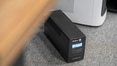 shumee UPS REBEL 1000VA 600W 230V 50Hz LCD USB RJ45 računalnik v sili